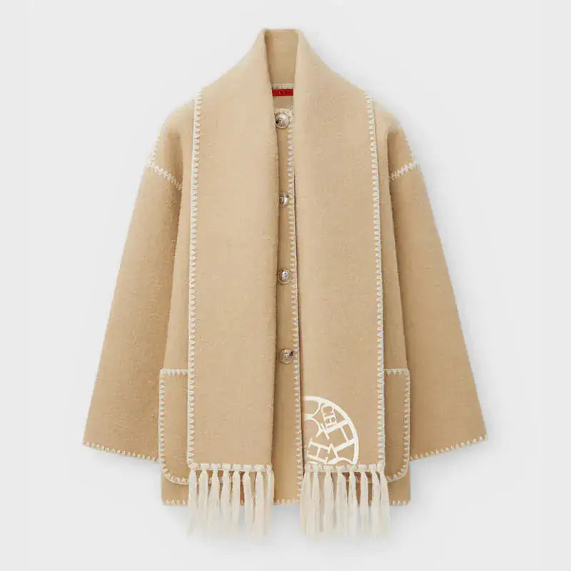Luxe dames trenchcoat: ultieme warmte